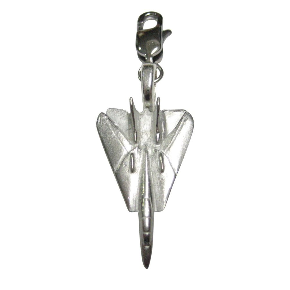 Tomcat Fighter Jet Plane Pendant Zipper Pull Charm